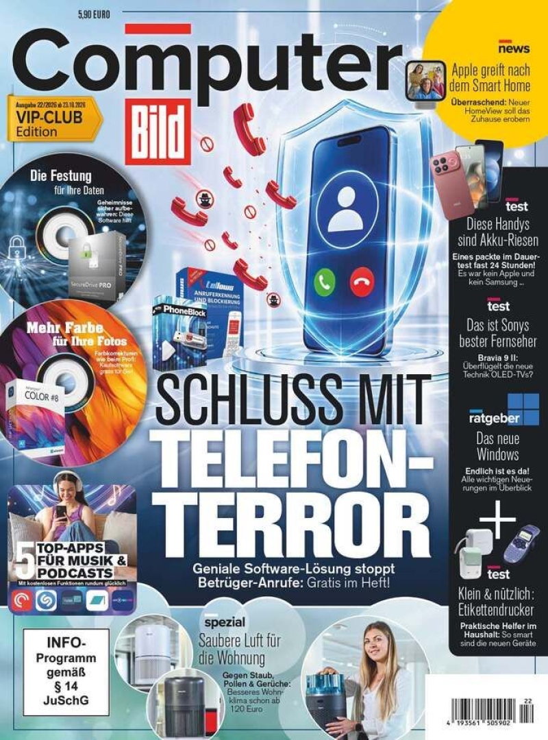 Computer BILD mit DVD